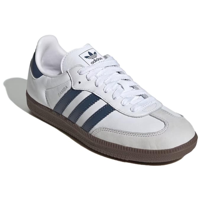 adidas Samba OG Wit Preloved Inkt Dames Sneakers Cloud-Wit Dash-Grijs JH5688 40⅔ white