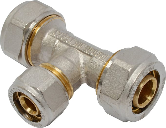 Sanivesk Meerlagen Knel T-Stuk Verloop 20x16x20mm