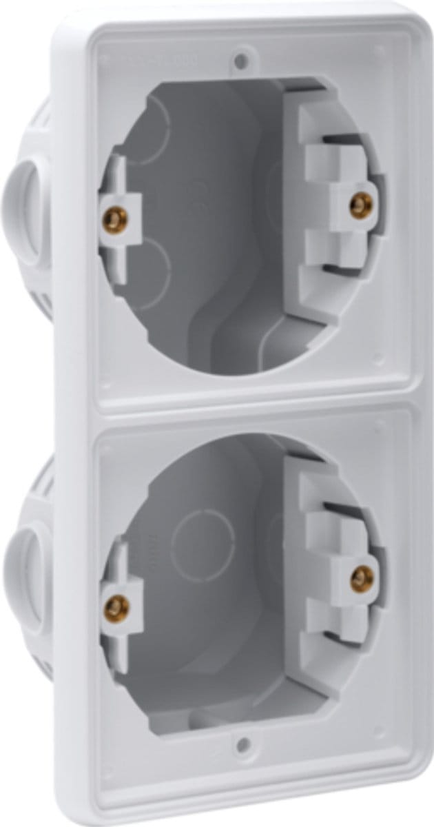 Niko - Hydro inbouwkader tweevoudig grijs - 700-74000