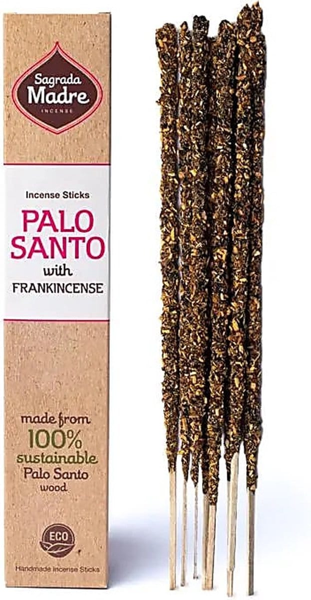 Sagrada Madre Palo Santo wierook met Frankincense - 1 doosje