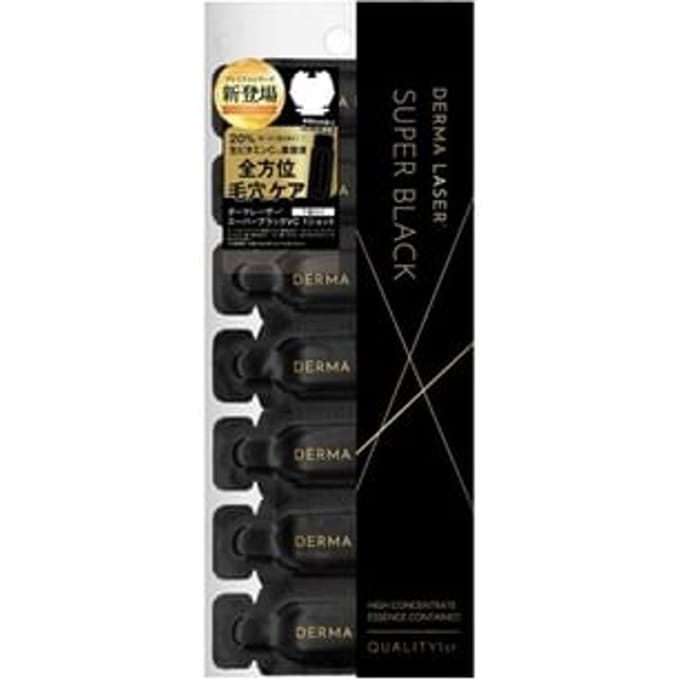 Quality First - Derma Laser Super Black VC 1 Shot 7 pcs