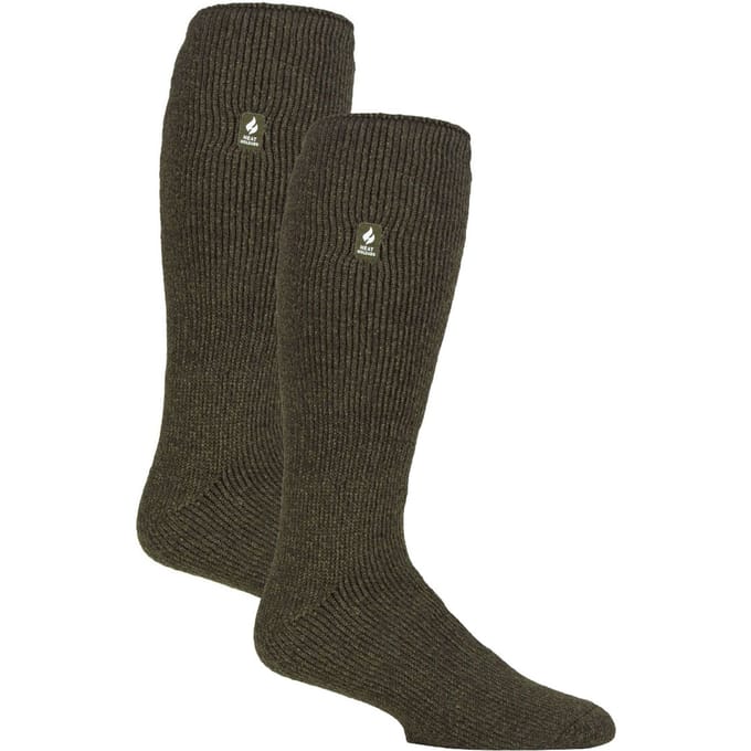 2-Pack Heren Extra Lange Knie Hoge Skisokken