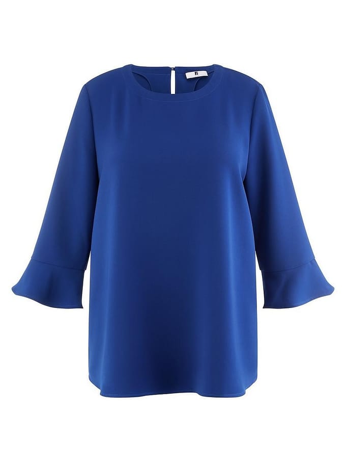 Blouse Van Emilia Lay blauw