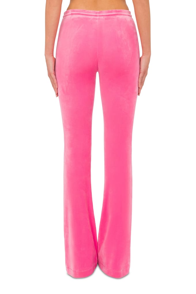 Moschino Pants Pink Maat: 42 | Wijde Broeken Outlet | Dames | Roze