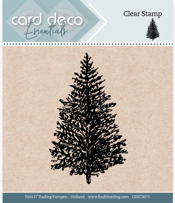 Card Deco Essentials - Clear Stamps - CDECS 071 Christmas Tree