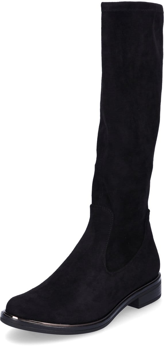 Caprice 9-9-25512-41 044 Lange Laarzen Zwart Stretch Dames - Zwart - 38