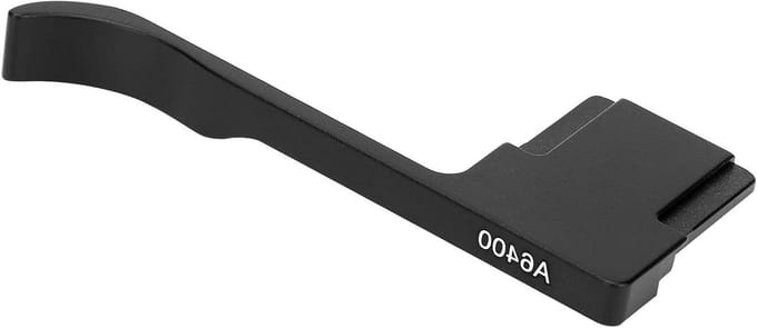 Duim Grip Aluminium Camera Koude Schoen Handgreep voor A6400 - Verbeterde Grip Ergonomisch Design