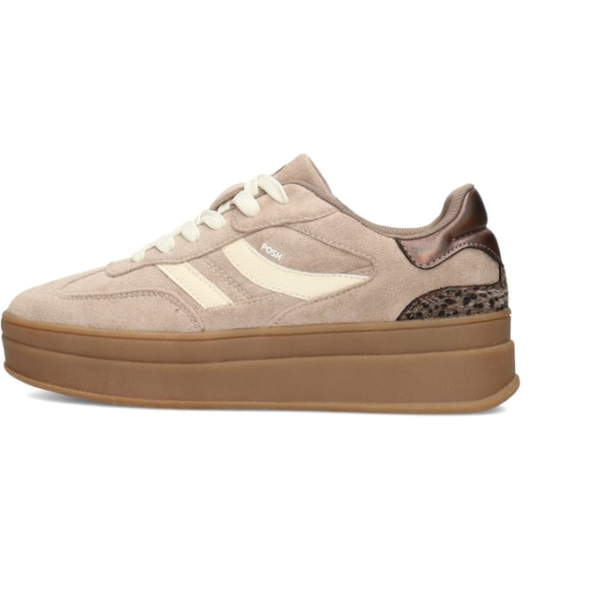 Posh by Poelman Sneakers milly 22 / beige / bruin