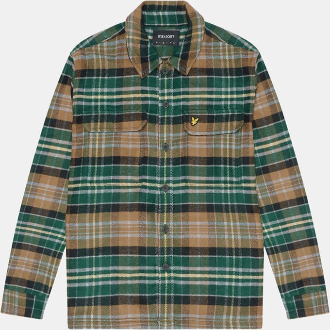 Lyle & Scott Check Flannel Overshirt