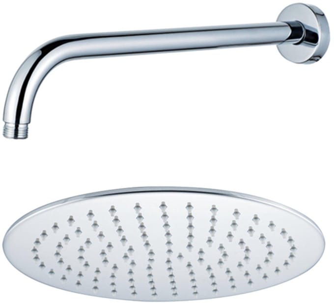 FugaFlow Eccelente Acces Hoofddouche - 25cm - rond - wandarm 35cm - chroom