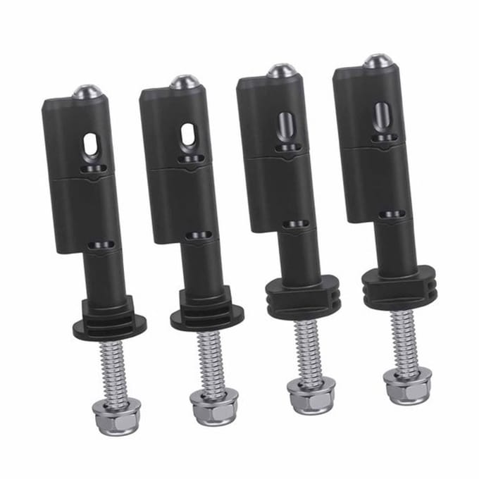 Store_7 - Montagekit - Diefstalbeveiliging - 4-delige set - Rvs