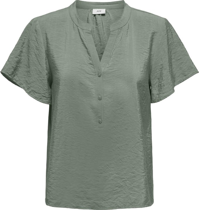 JDY - JDYSOUL LIFE S/S TOP WVN DIA - Dames - Blouses