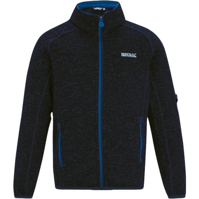 Regatta Kinder/Kinder Newhill Fleece Jas (Marine/Olympisch Blauw)