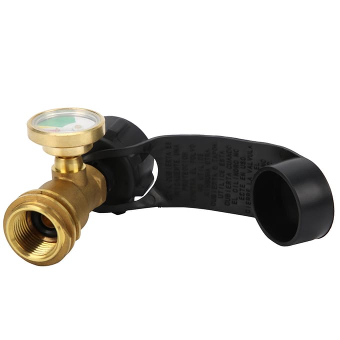 Type1 Messing Buiten Propaan Tank Adapter Gasfles Manometer met