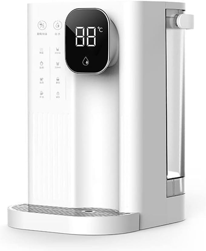 Warmwaterdispenser - Direct warm water apparaat - Snel drankjes maken - 3-seconde verwarming - 3.0L tank - Wit