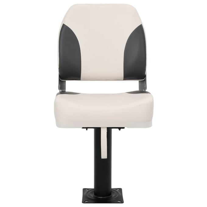vidaXL - Bootstoel - met - poot - 360° - draaibaar
