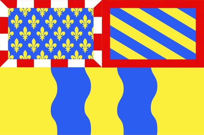 Vlag Saône-et-Loire 120x180cm