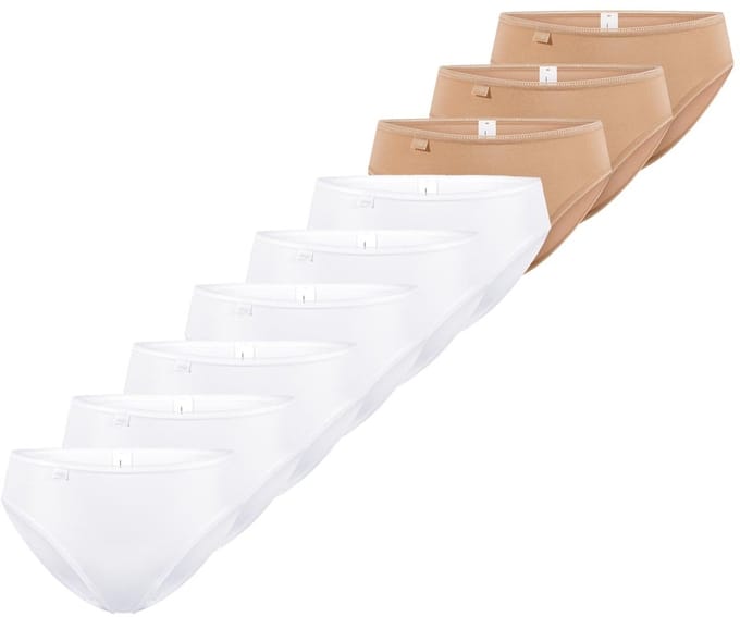 sloggi Dames tai slip 9 pack 24/7 Cotton