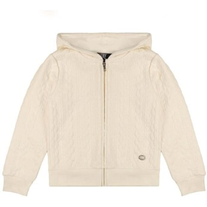 Capuchon sweaters Leone 1947 Girl Bonded Hoody Lace