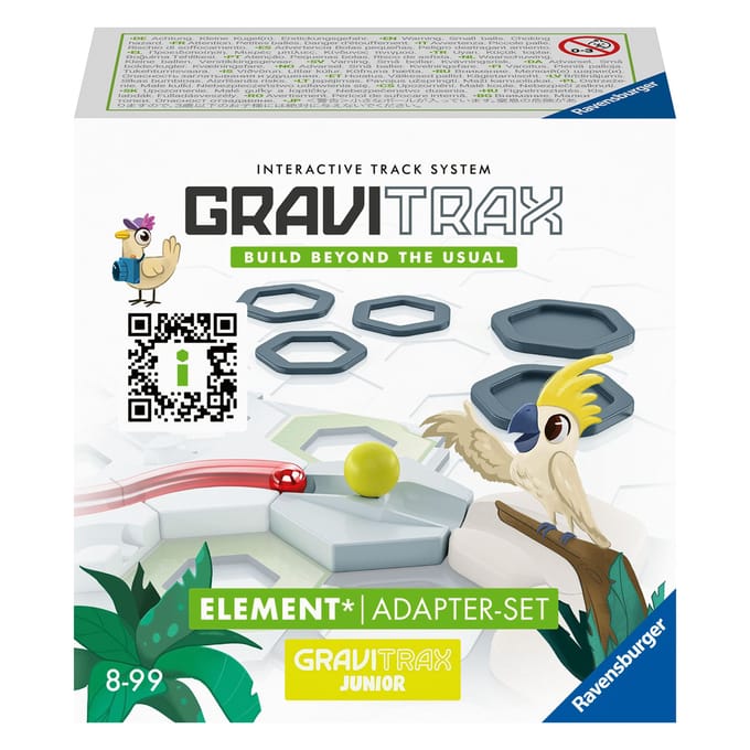 GraviTrax Junior Adapter Set - Kogelbaan systeem voor groot en klein