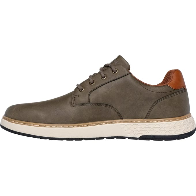 Skechers GARLAN - PRYOR Heren Veterschoenen - Olive