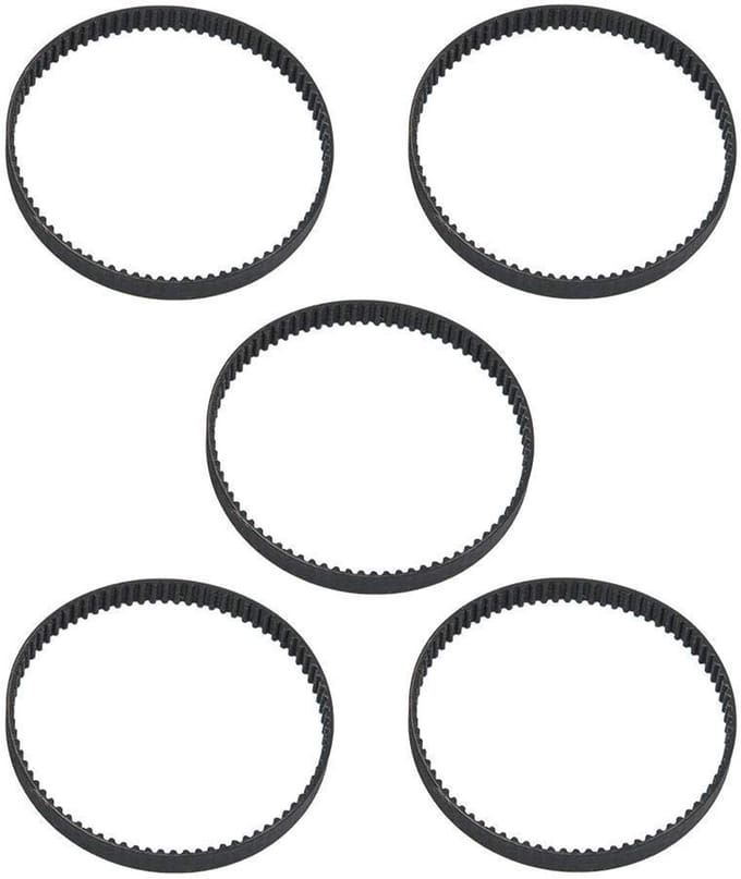 Dailygoods- Tandriemspanner - Rubber - 5 Stuks - 3D Printer Accessoire - Temperatuurbereik - Duurzaam - Geschikt voor 2GT - 3D Printer Onderdelen