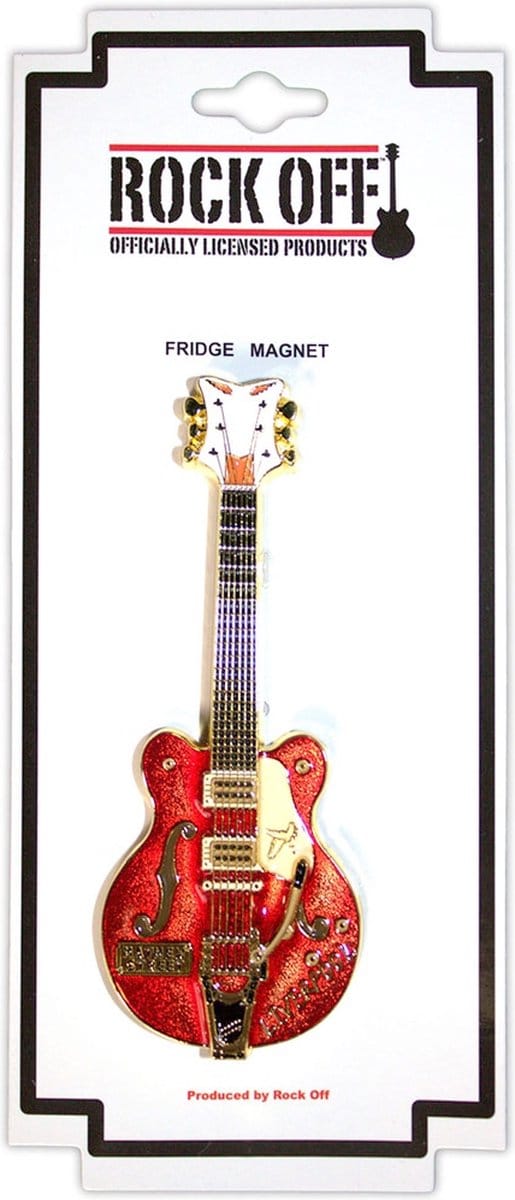 - Mathew Street Rust Guitar Koelkastmagneet - Multicolours