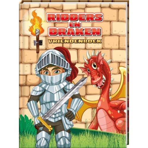 Vriendenboek - Ridders En Draken - Interstat