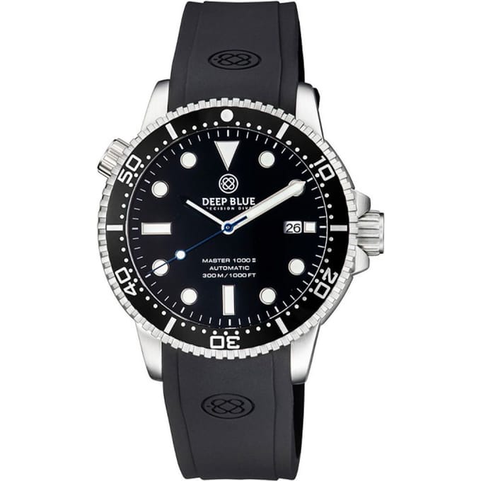 Deep Blue - MASTER 1000 II 44MM AUTOMATIC DIVER MSTR442BLKBLKBLUSEC