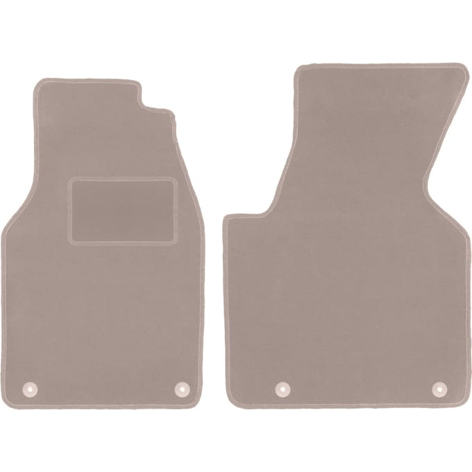 Beige velours vloermatten voor: Volkswagen Transporter T4 Multivan bestelwagen (1993-2001)