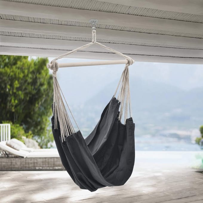 Hangstoel Katoen 180x125 cm Camel