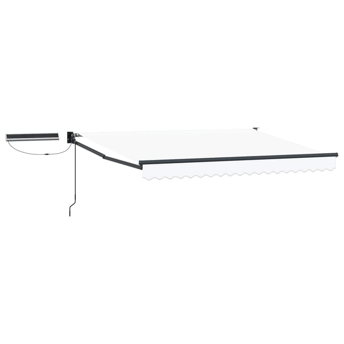 vidaXL - Elektrisch - Uitschuifbare - Zonneluifel - 3 - x - 2,5 - m