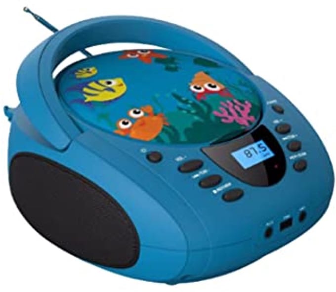 USB CD Speler met FM, CD/CD-R/CD-RW/MP3, AUX en Microfoon Ingang - Zee Model