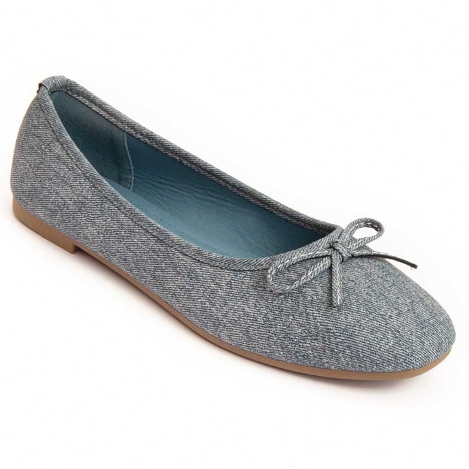 Bailarina Casual Para Mujer.  Montevita  Balleri7  96068 38 blauw