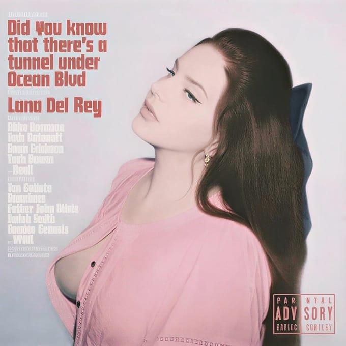 Lana Del Rey - Did You Know That There's A Tunnel Under Ocean Blv (CD) (Alternative Artwork #3 | Limited Edition)