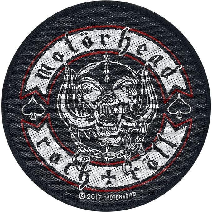 Motörhead Patch - Biker Badge - voor Geen - zwart-rood-wit