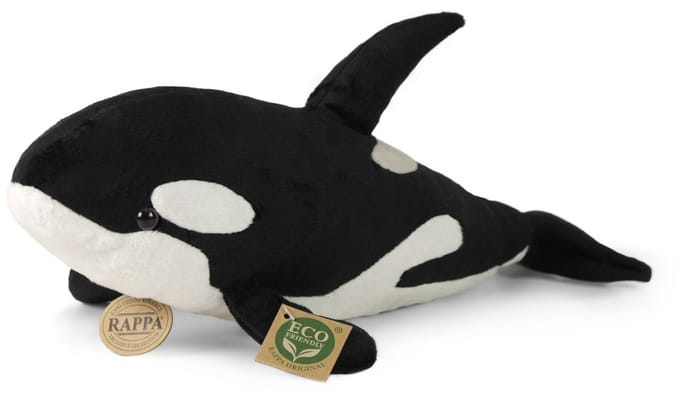 Rappa Eco Friendly Serie - Pluche Orka - 38 cm - Zacht en Recyclebaar