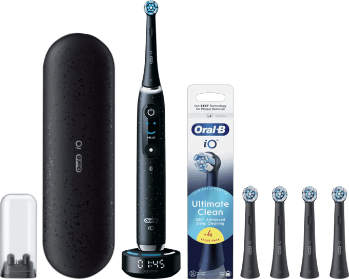 Oral-B iO 10 Zwart Special Edition Value Pack