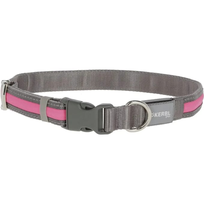 Verlichte hondenhalsband Kerbl Light&Reflex