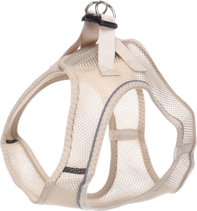 Flamingo - Hond Harnas Step&Go Bento Beige XXL 52-57cm 56-62cm