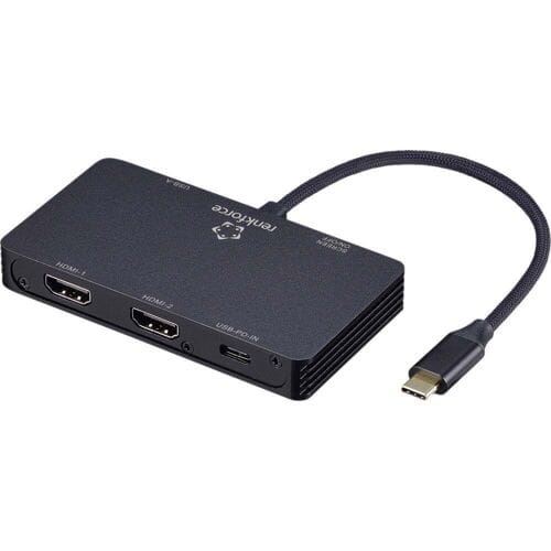 Renkforce RF-USBHA-480 USB-C dockingstation Geschikt voor merk (dockingstation): Universeel USB-C Power Delivery