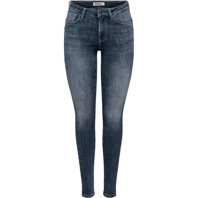 ONLY - ONLPOWER MID SKIN PUSHUP DNM REA167 NOOS - Meisjes - Jeans