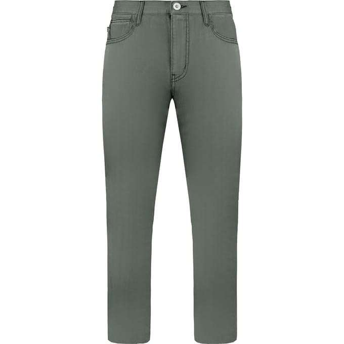 Emporio Armani Normale Pasvorm Heren Chino Broek