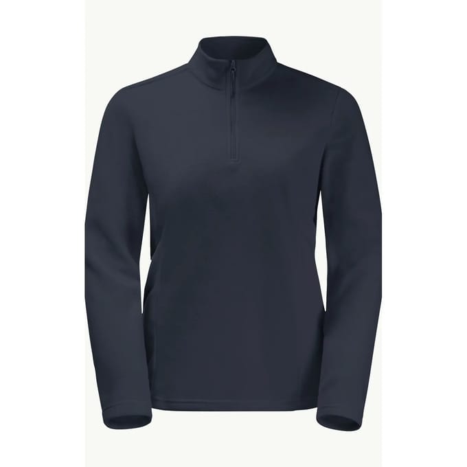 Damesfleece 1/2 rits Jack Wolfskin Taunus