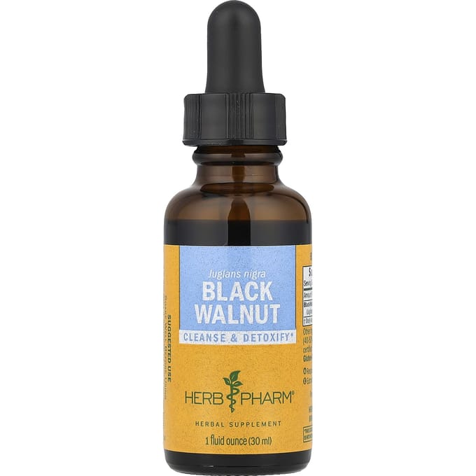 Noyer noir, 30 ml (1 once liquide) (684 mg par portion)