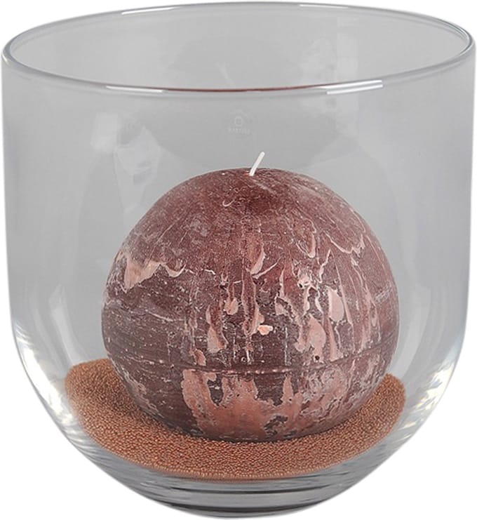 Rasteli Vaas-Kaarsenhouder Glas D 23 cm H 23 cm