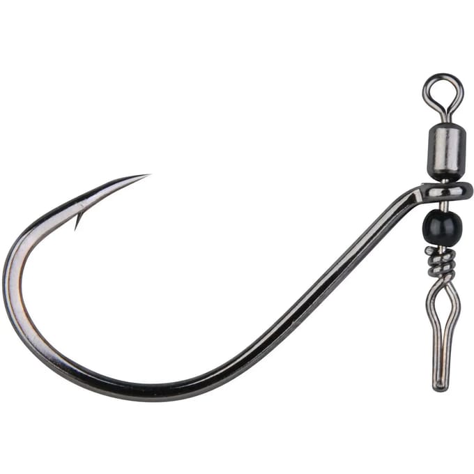 Gamakatsu Drop Shot Swivel Shot Zwart / #1