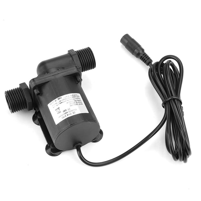 Mini Hoge Opvoerhoogte Hydraulische DC Borstelloze Boost Waterpomp 24V 40 graden Celsius 100 graden Celsius