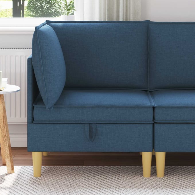 vidaXL - Sofa - met - opslag - Stof