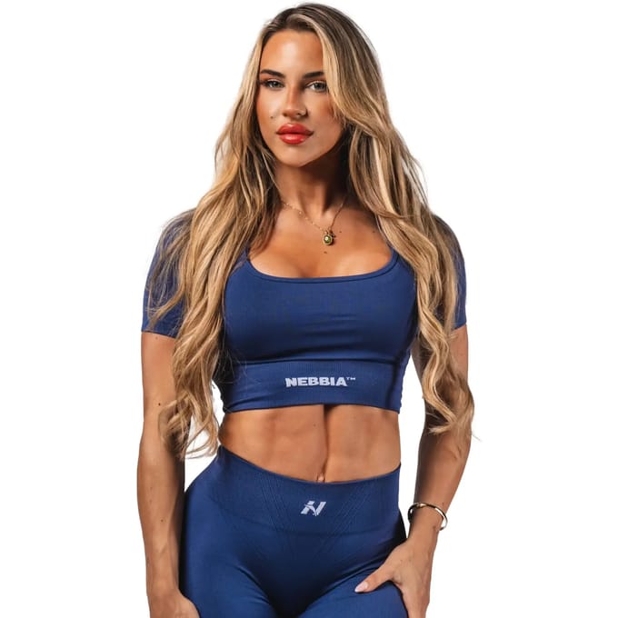 T-shirt dames Nebbia Flow Seamless Shaping
